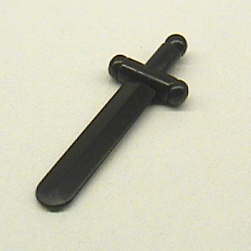 Weapon Sword / Shortsword [Shiny Solid Smooth ABS] (Black)