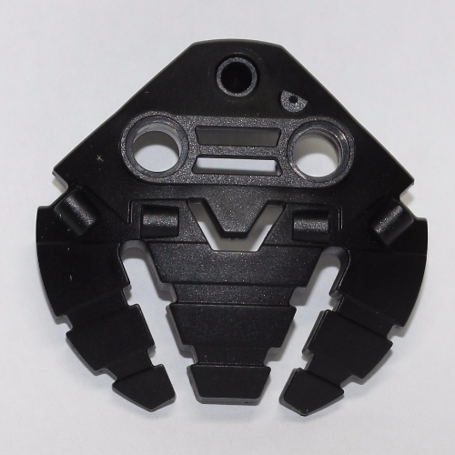 Large Figure Shield 5 x 5 with Triple Blasters (Black)