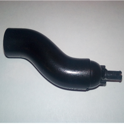 Creature Body Part, Dragon Neck, S-Curve with Moveable Ball Joint Pin (Black)