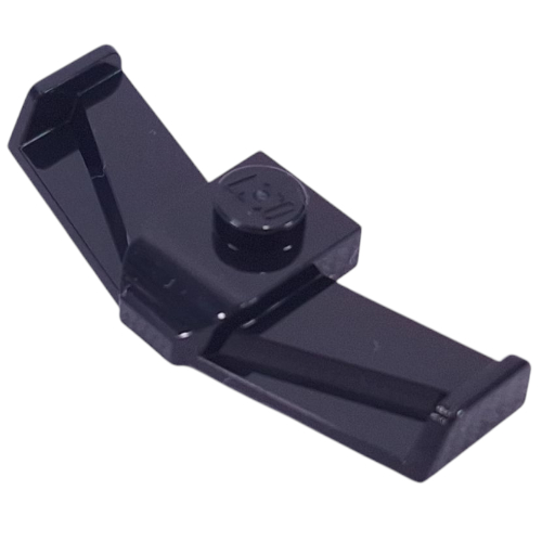 Vehicle Body, Front Fender 1 x 4, Formula 1 (Black)