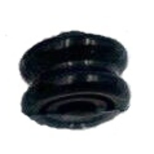Pen Bead, Round Curved, Hourglass (Green)