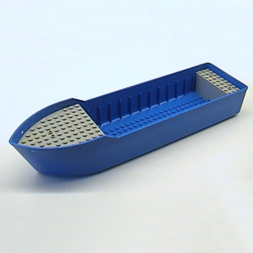 Boat 38 x 10 x 5 2/3 [Complete Assembly] (Blue)