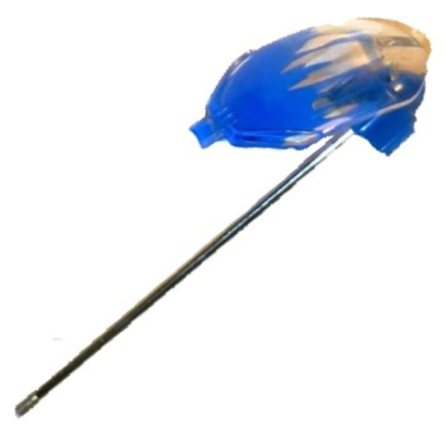 Pen Shaft, with Bionicle Mask Pocket Clip (Flat Dark Gold)