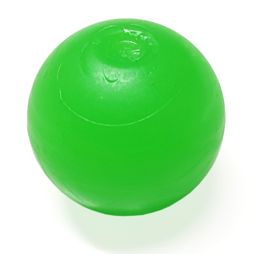 Projectile, Large Figure Weapon, Zamor Sphere / Ball with Marbled Trans-Bright Green Pattern (Bright Green)