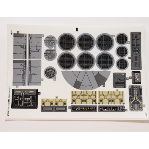 Sticker Sheet for Set 75105-1 ([No Color/Any Color])