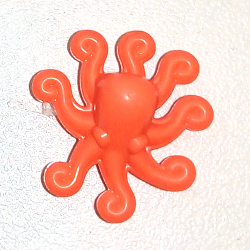 Animal, Sea Life Set, Octopus (Yellow)