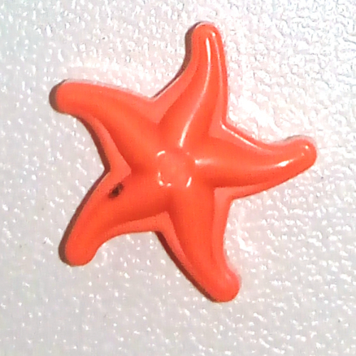 Animal, Sea Life Set, Star Fish (Vibrant Yellow)