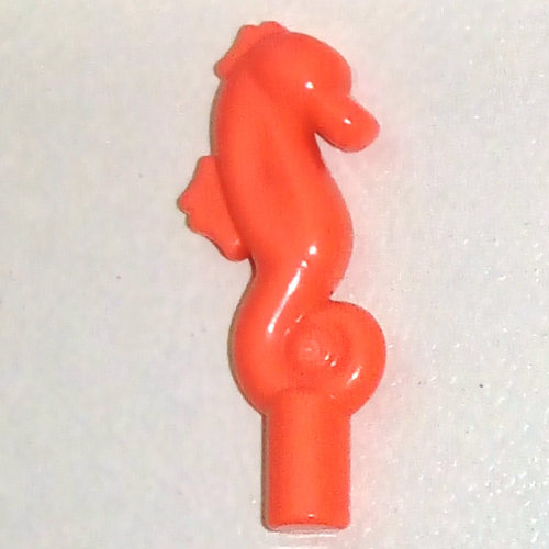 Animal, Sea Life Set, Seahorse with Bar (Vibrant Yellow)