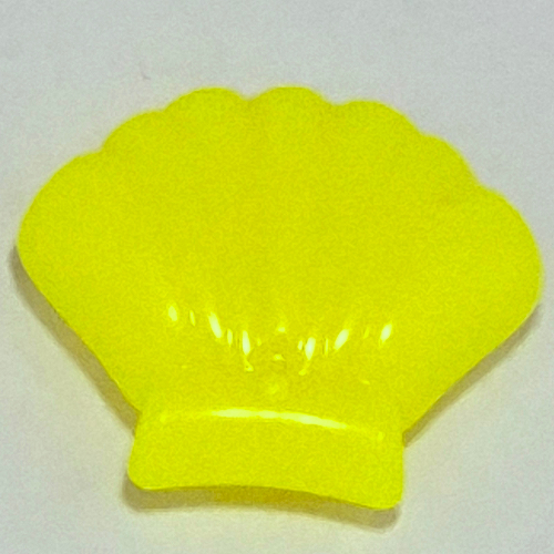 Animal, Sea Life Set, Clam Shell Large (Vibrant Yellow)