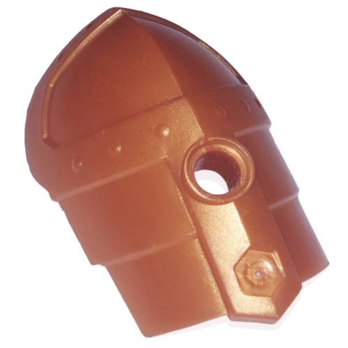 Large Figure Shoulder Cover, Armor, Smooth (Reddish Gold)