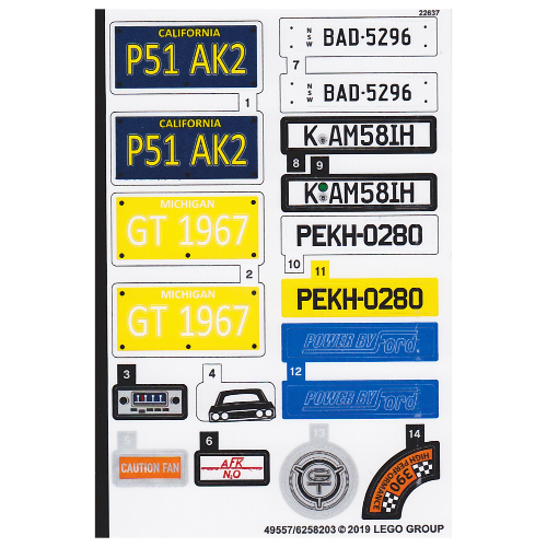 Sticker Sheet for Set 10265-1 ([No Color/Any Color])