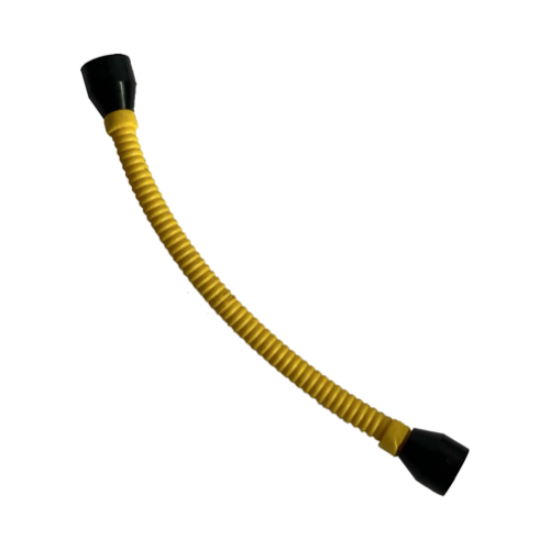 Flexible Hose 8.5L with Tabless Ends Black (Ends different color than Tube) (Yellow)