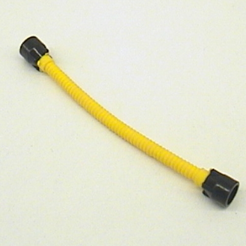 Flexible Hose 8.5L with Tabbed Ends Black (Ends different color than Tube) (Yellow)