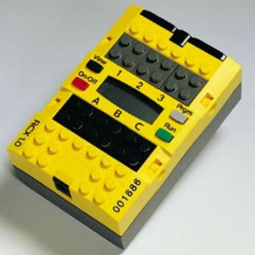 Hub, RCX 1.0, with Power Jack [Complete Assembly] (Yellow)