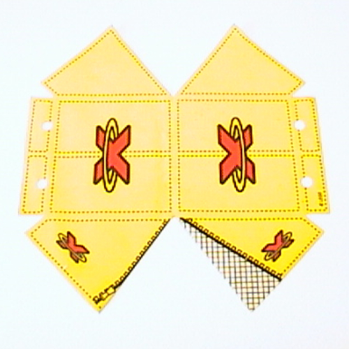 Tent with Extreme Team Print (Yellow)