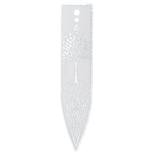 Banner with Silver Decorations Print (White)