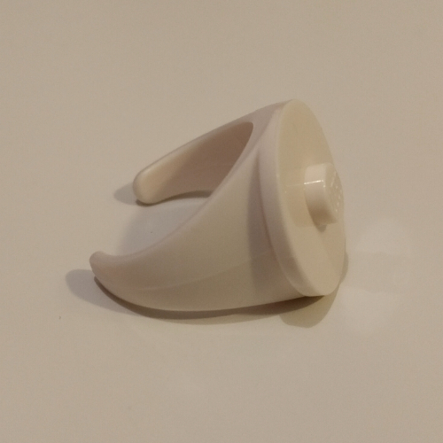 Ring 14 mm Inside Diameter [For Humans] (White)