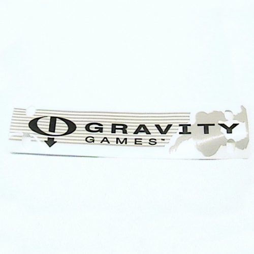 Banner, 11 x 3 Rectangle, with Gravity Games Logo (White)