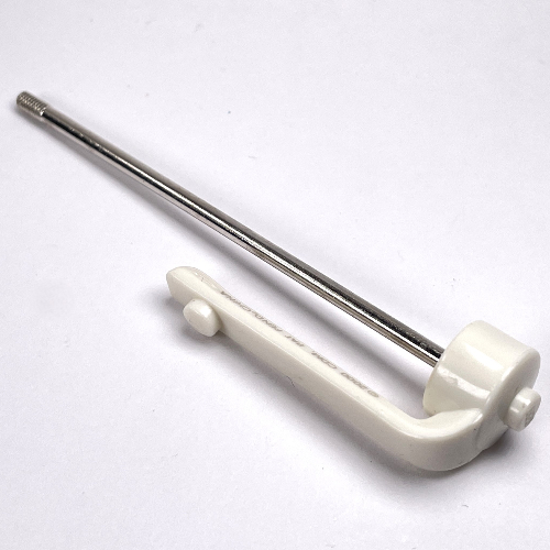 Pen Shaft, with Pocket Clip [Plain] (White)
