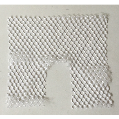 Sports Net Soccer Goal, Flat (White)