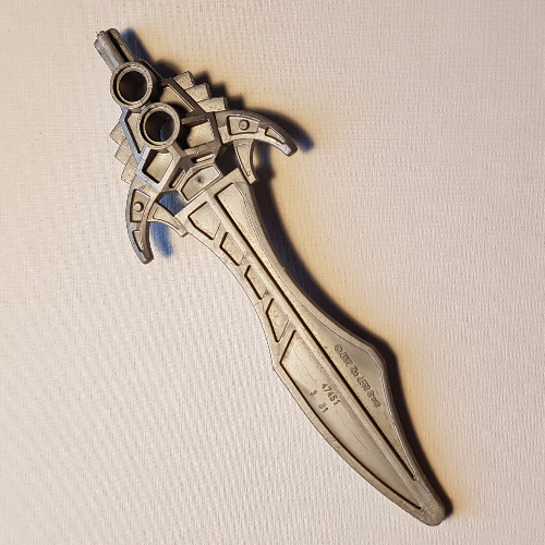 Large Figure Weapon Sword, Vladek (Series 1) (Pearl Light Gray)