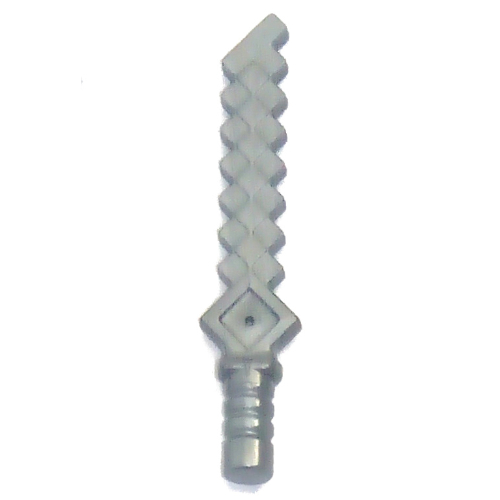 Weapon Sword Small, Pixelated (Flat Silver)