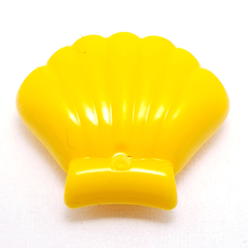 Animal, Sea Life Set, Clam Shell Large (Bright Light Orange)