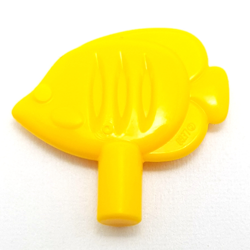 Animal, Sea Life Set, Fish with Bar (Bright Light Orange)
