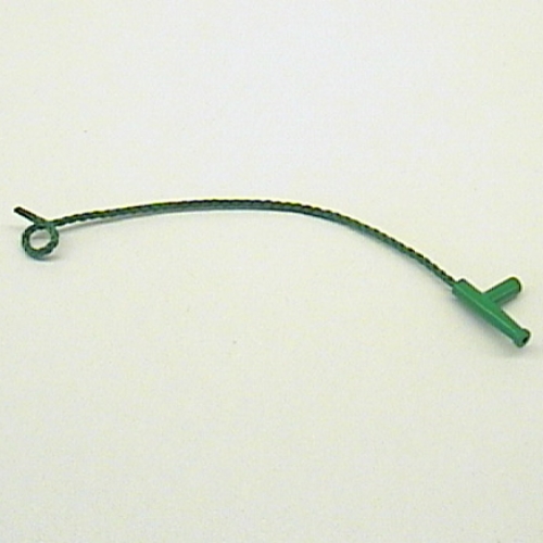 Minifig Hose Nozzle Simple with 13L Green String (Green)
