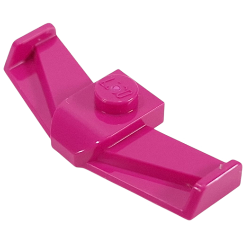 Vehicle Body, Front Fender 1 x 4, Formula 1 (Magenta)