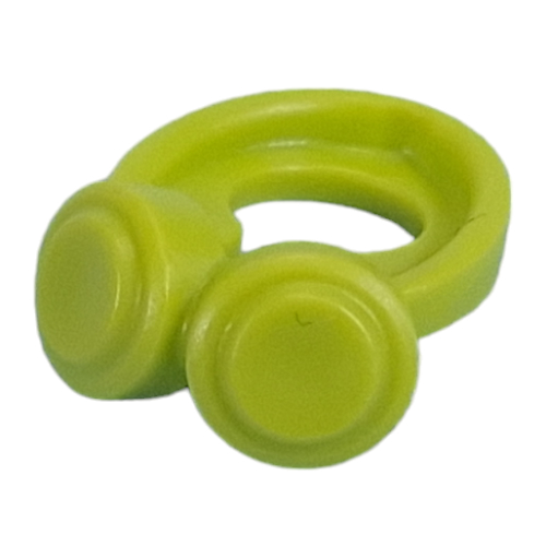 Minifig Neckwear Headphones (Lime)
