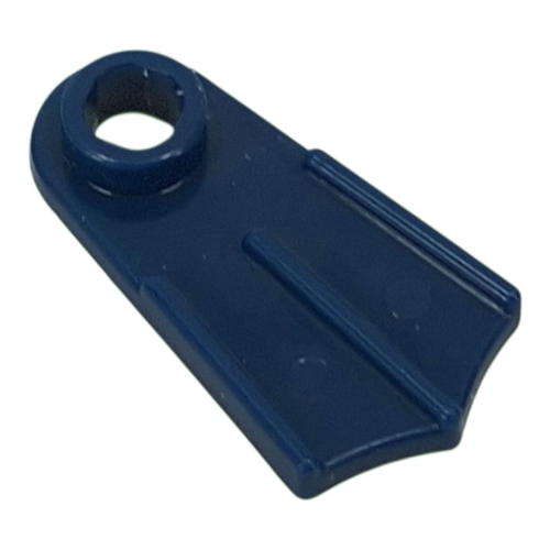 Minifig Footwear Flipper [Thick] (Dark Blue)