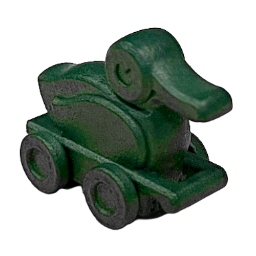 Classic LEGO Duck, 3D printed (Dark Green)