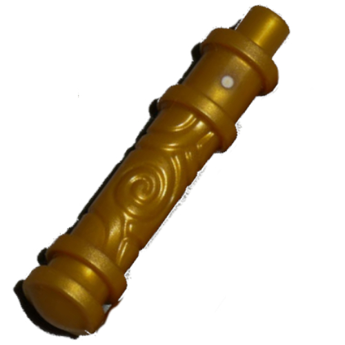 Weapon Nunchuck / Staff End (Pearl Gold)