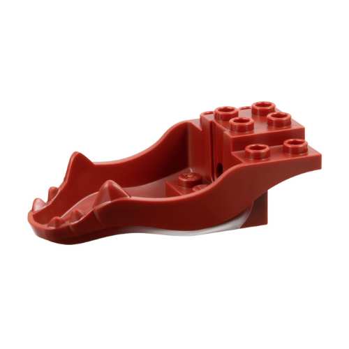 Animal Body Part, Dragon Head Long (Dark Red)