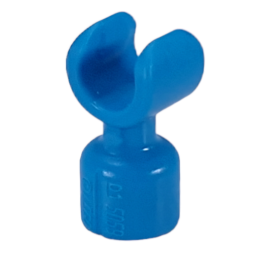 Prosthetic Hand with Bar Holder (Dark Azure)