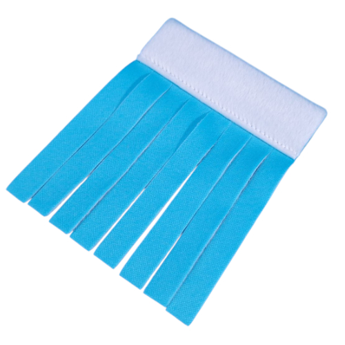 Curtain, Carwash, Strips (Medium Azure)