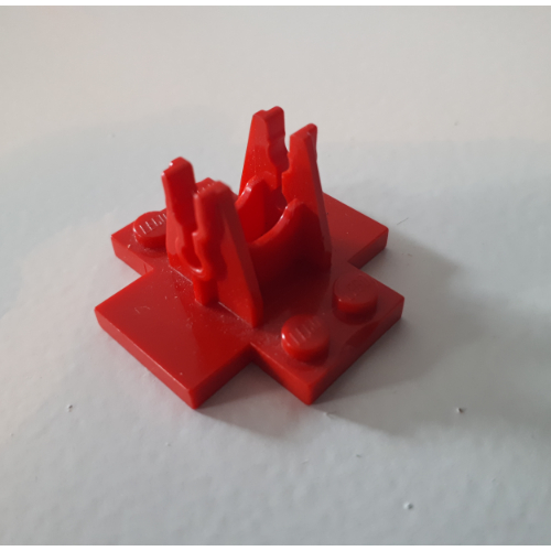 Sports Soccer Goalie Stick Holder Base (Red)