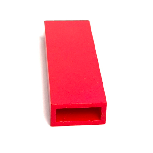 Brick 1 x 2 x 5 without Side Supports (Red)