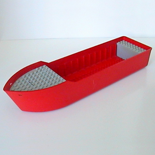 Boat 38 x 10 x 5 2/3 [Complete Assembly] (Red)