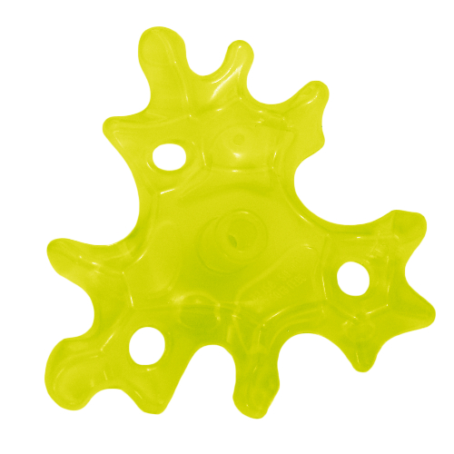 Ghost Effect Splash with Bar (Trans-Neon Green)
