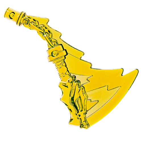 Weapon Nunchucks with Trailing Effect (Trans-Neon Green)