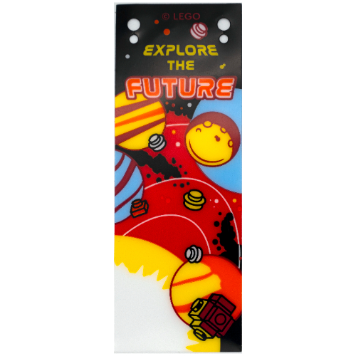 Banner, 'EXPLORE THE FUTURE' Space Print (Trans-Clear)