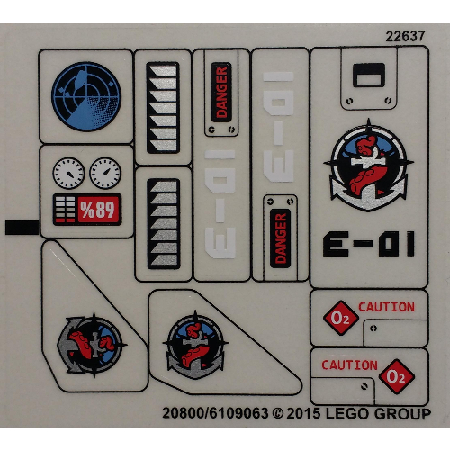 Sticker Sheet for Set 60092-1 ([No Color/Any Color])
