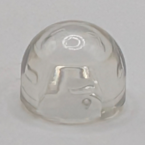 Dome 1 x 1 x 2/3 (Trans-Clear)