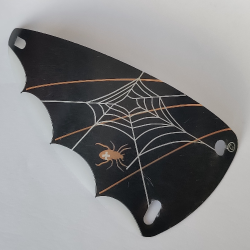 Sail, Triangular, 6 x 12 with Spider Web Print (Trans-Clear)