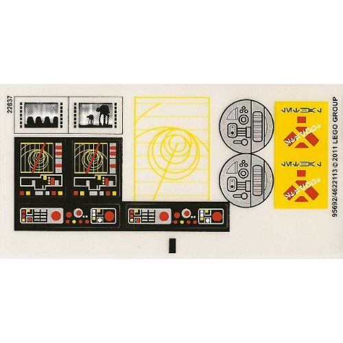 Sticker Sheet for Set 7879-1 ([No Color/Any Color])