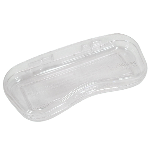 Pen Case, Hinged Lid (Trans-Clear)