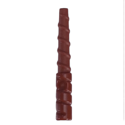 Equipment Wand, Full Length Spiral (Reddish Brown)