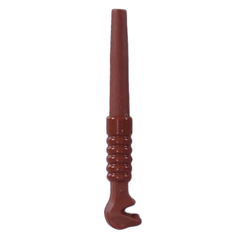 Equipment Wand, Snake End (Reddish Brown)